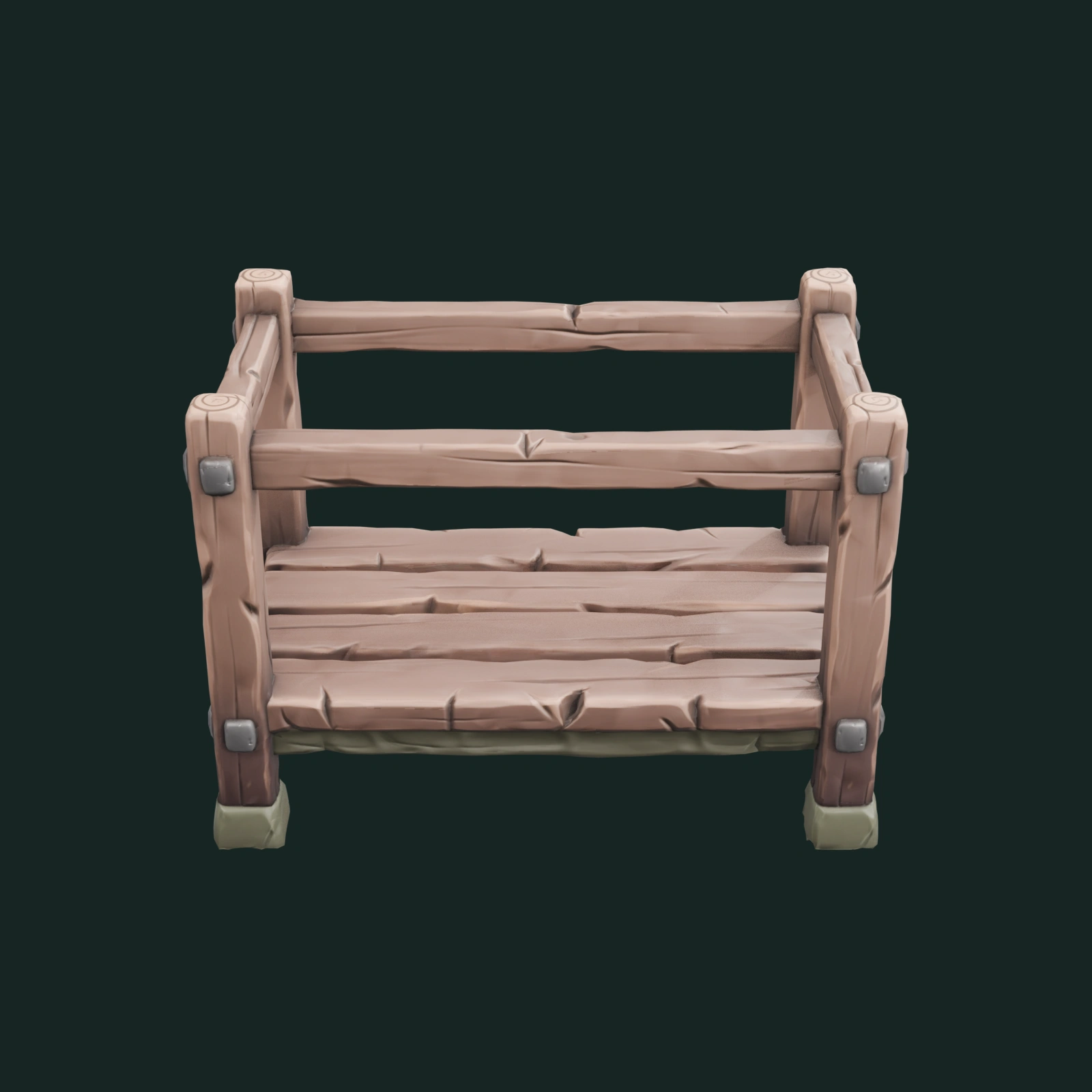 Firewood Storage Rack — vista 2