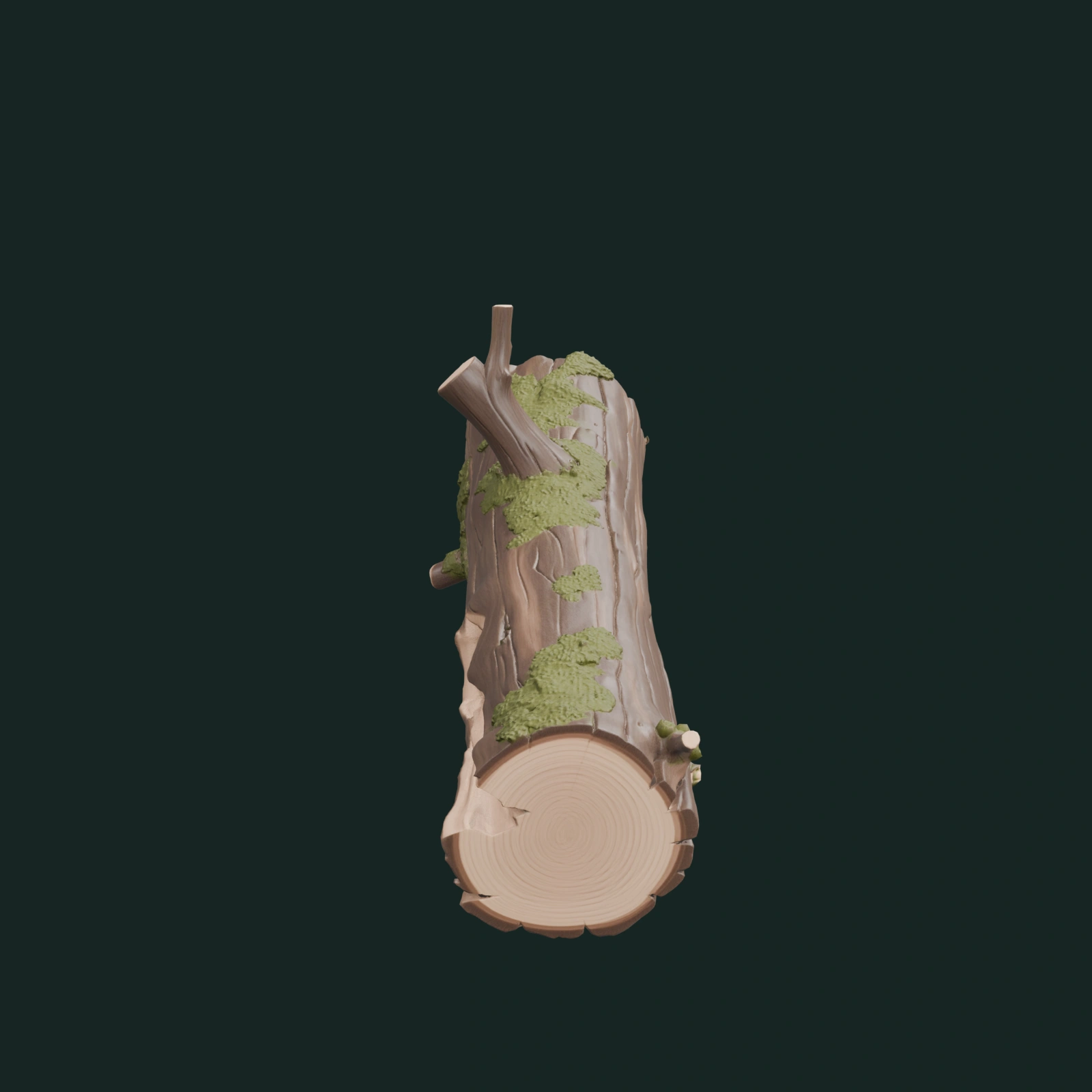 Fallen Woodland Log — vista 3