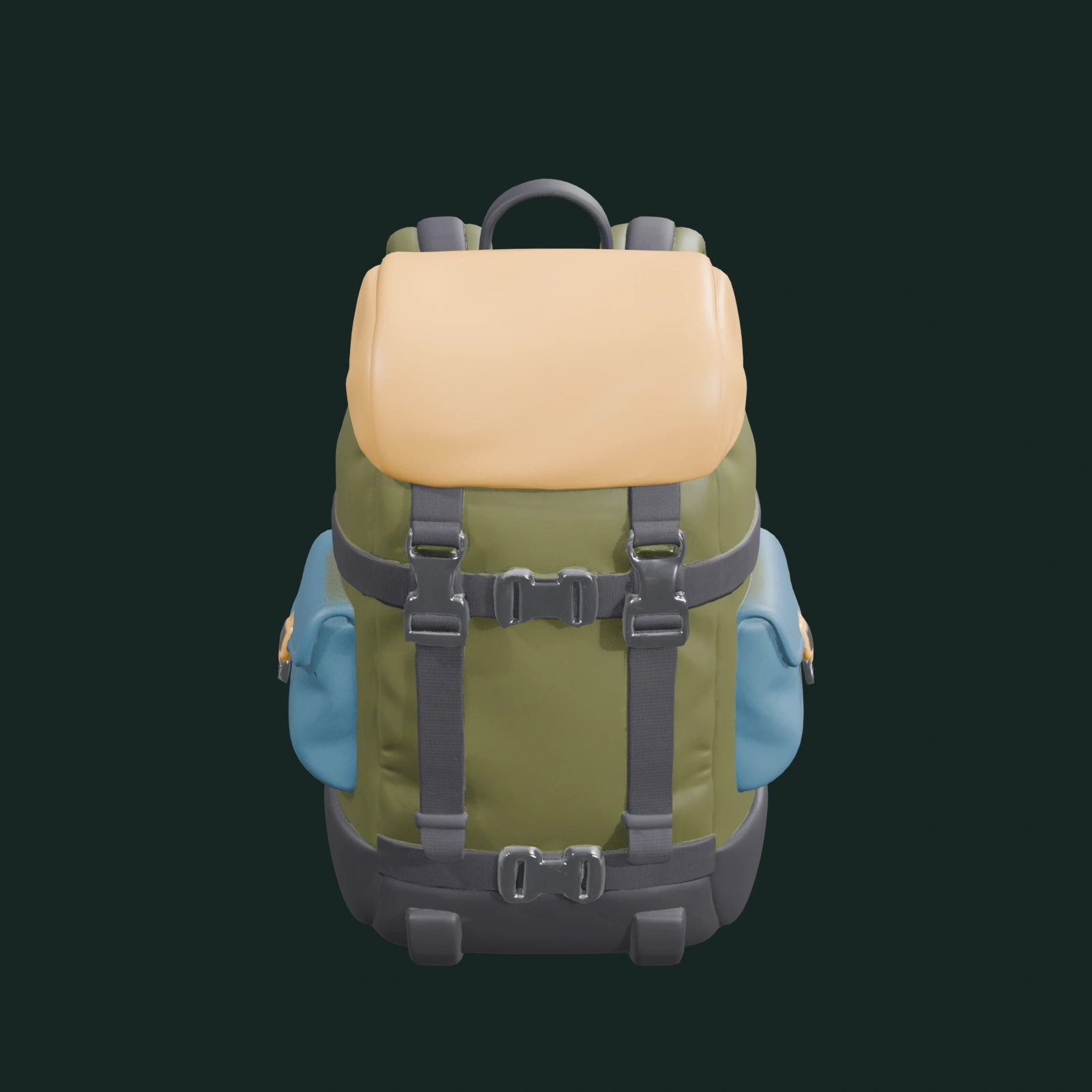 Large Hiking Backpack — vista 2