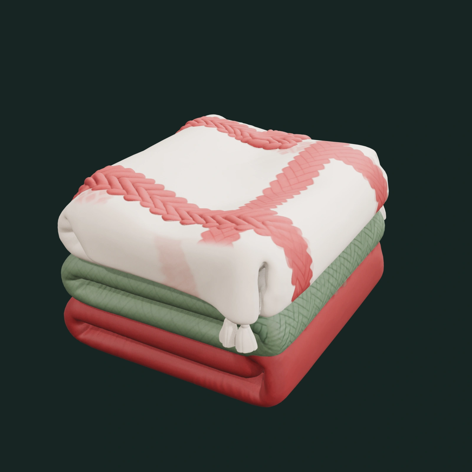 Folded Outdoor Blanket