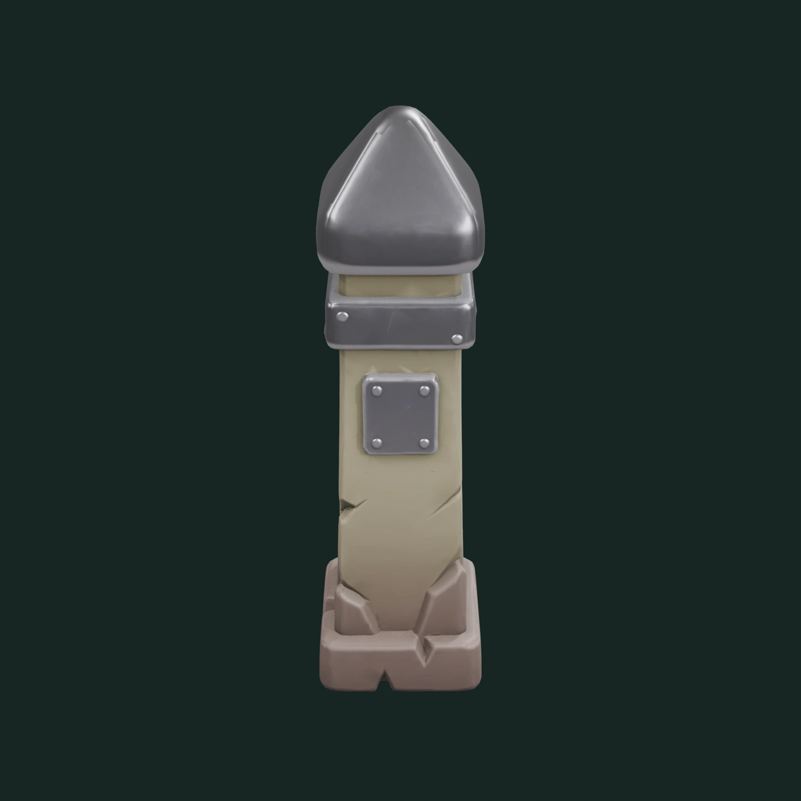 Trail Marker Post — vista 3